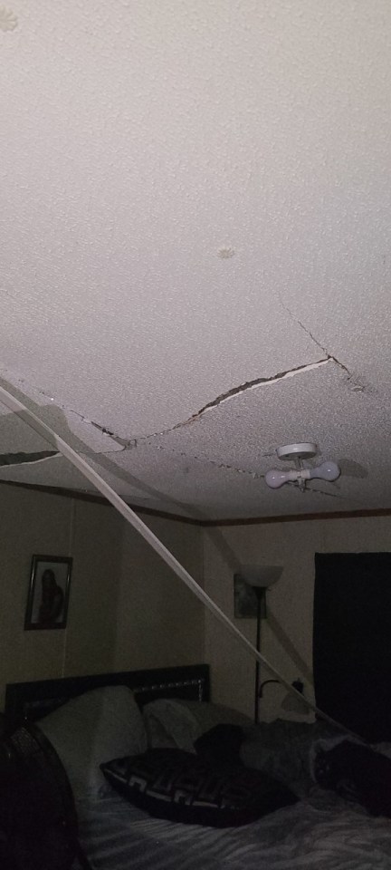 Storm damage from Como, MS provided by a viewer.