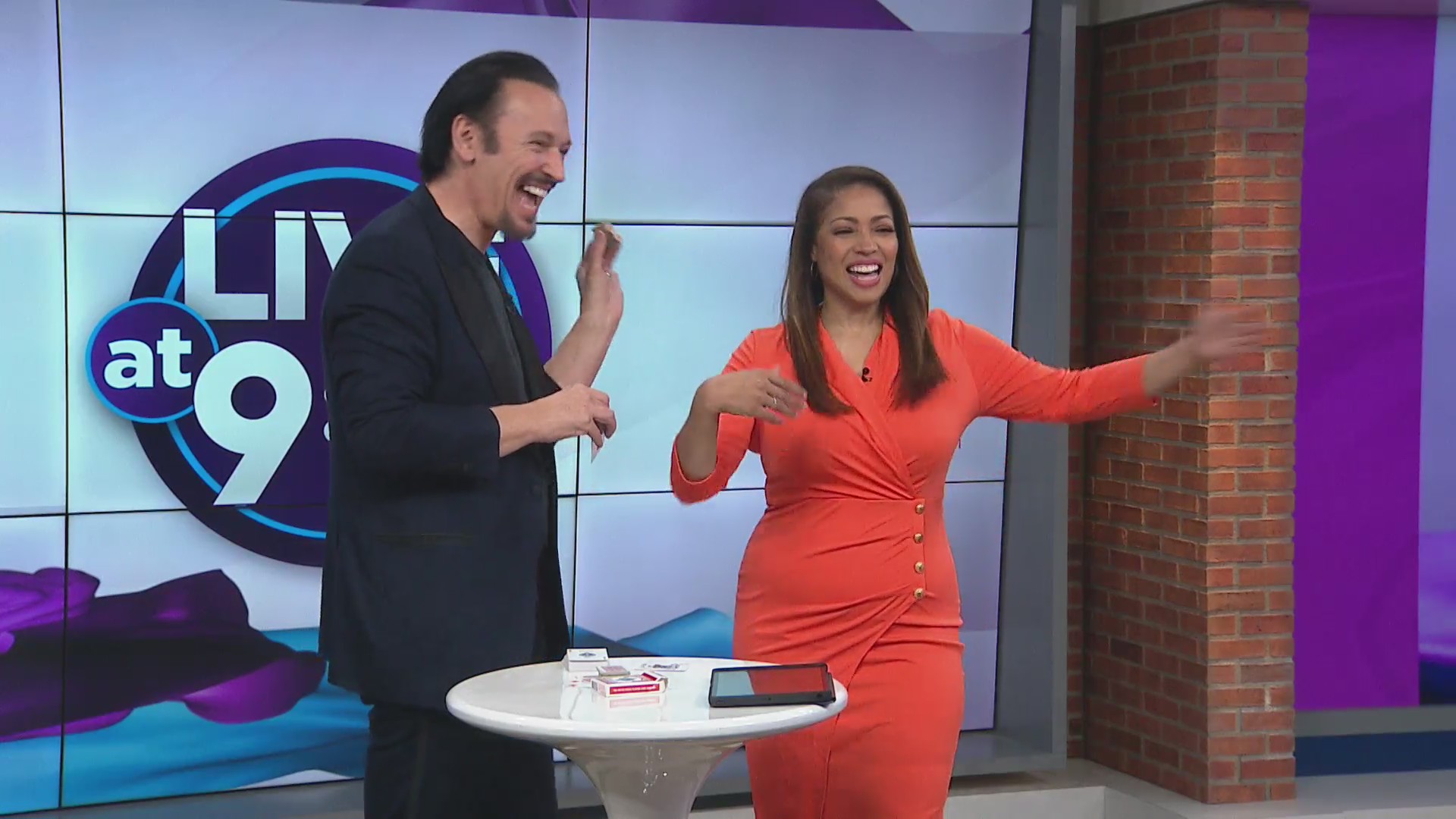 The Illusionists take Memphis by storm, but they have a big surprise for Live at 9 before the big show