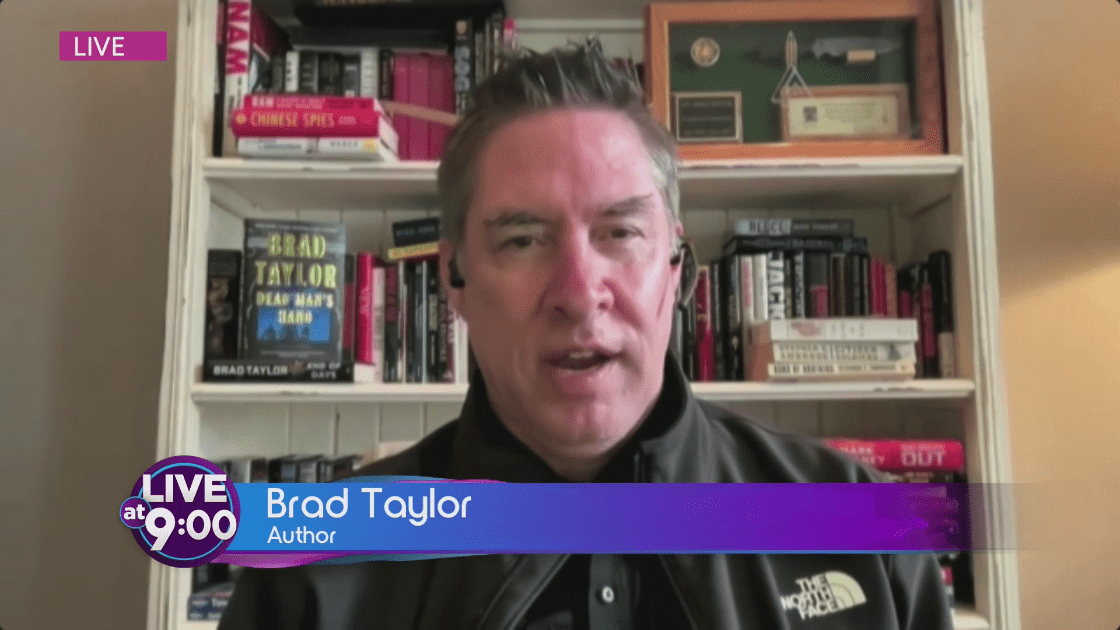 Memphis-bound, NY Times bestselling author Brad Taylor discusses book signing for new thriller