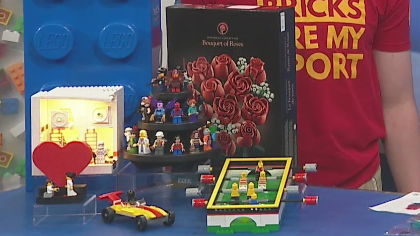 A bouquet of Legos?