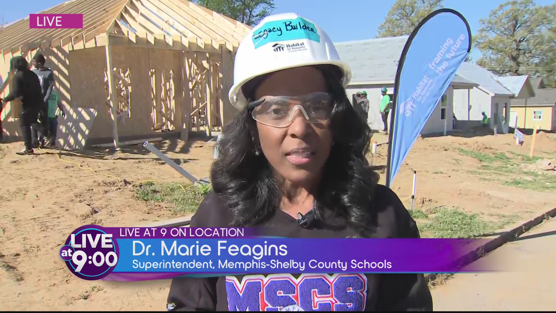 Dr. Marie Feagins nails it as volunteer for Habitat for Humanity to celebrate her birthday