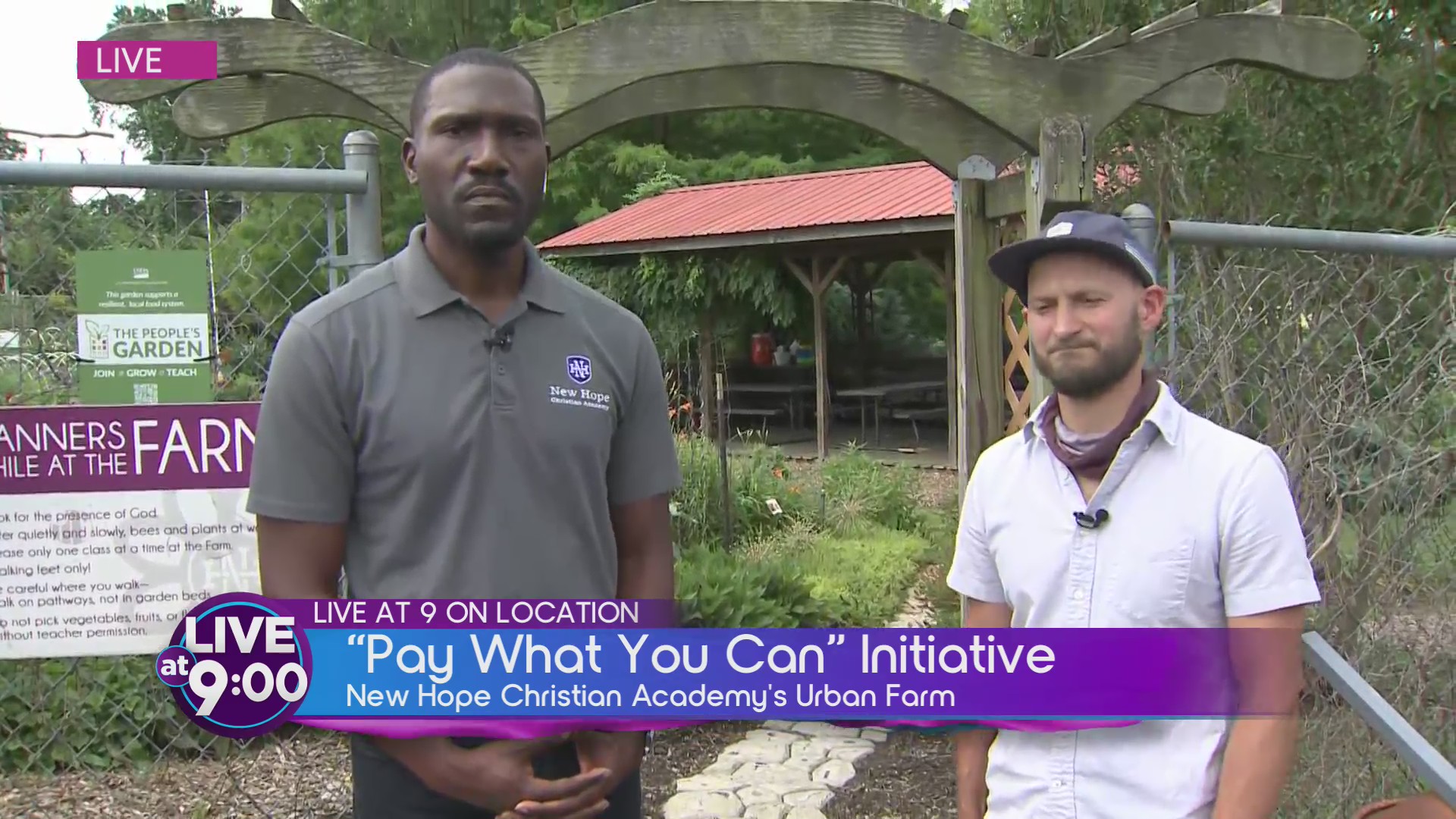 New Hope's 'Pay What You Can' urban farm initiative changing live