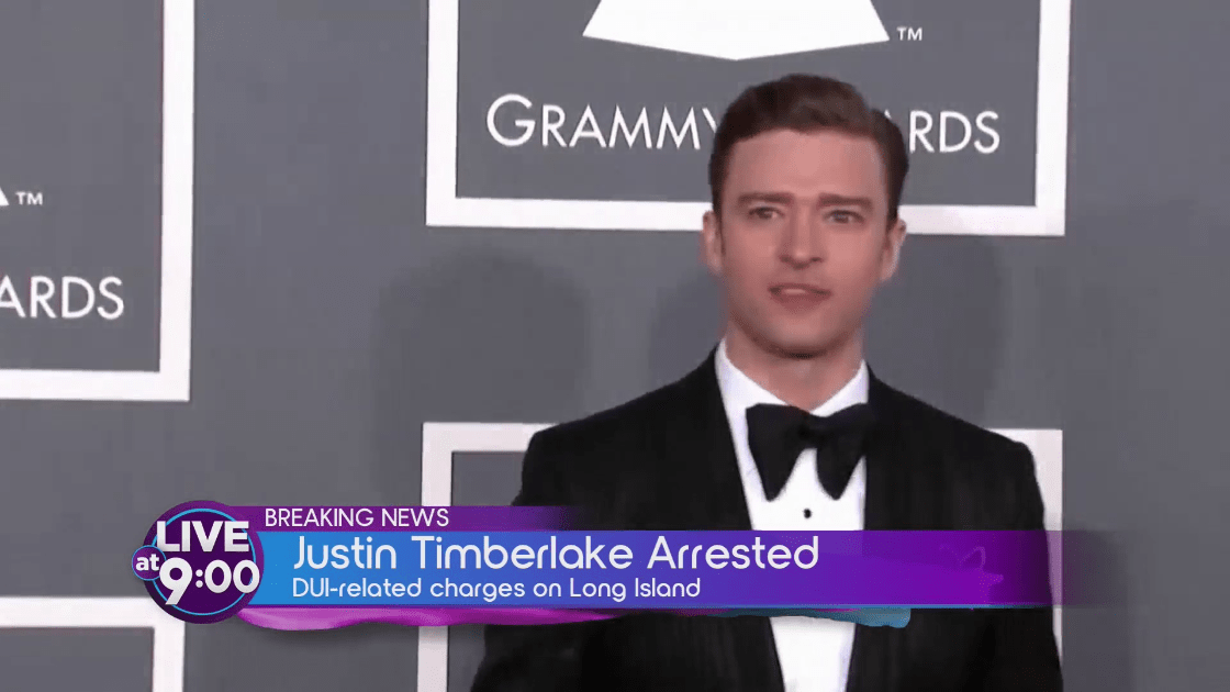Millington singer/actor Justin Timberlake arrested on DWI charge