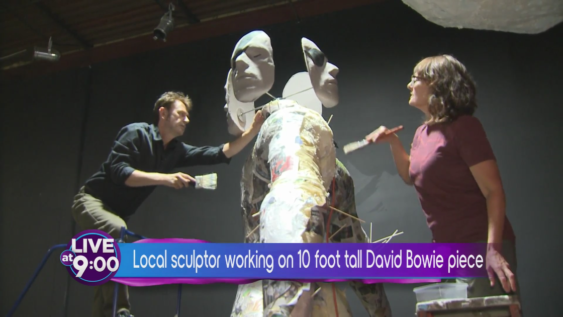 Help Build a 10-Foot David Bowie Sculpture in Memphis, one of Bowie's favorite haunts