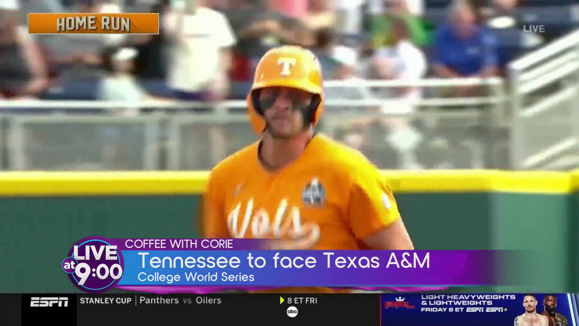 Tennessee in College World Series, Justin Timberlake's DUI, and Wedding Voicemail Trends, all on Coffee with Corie