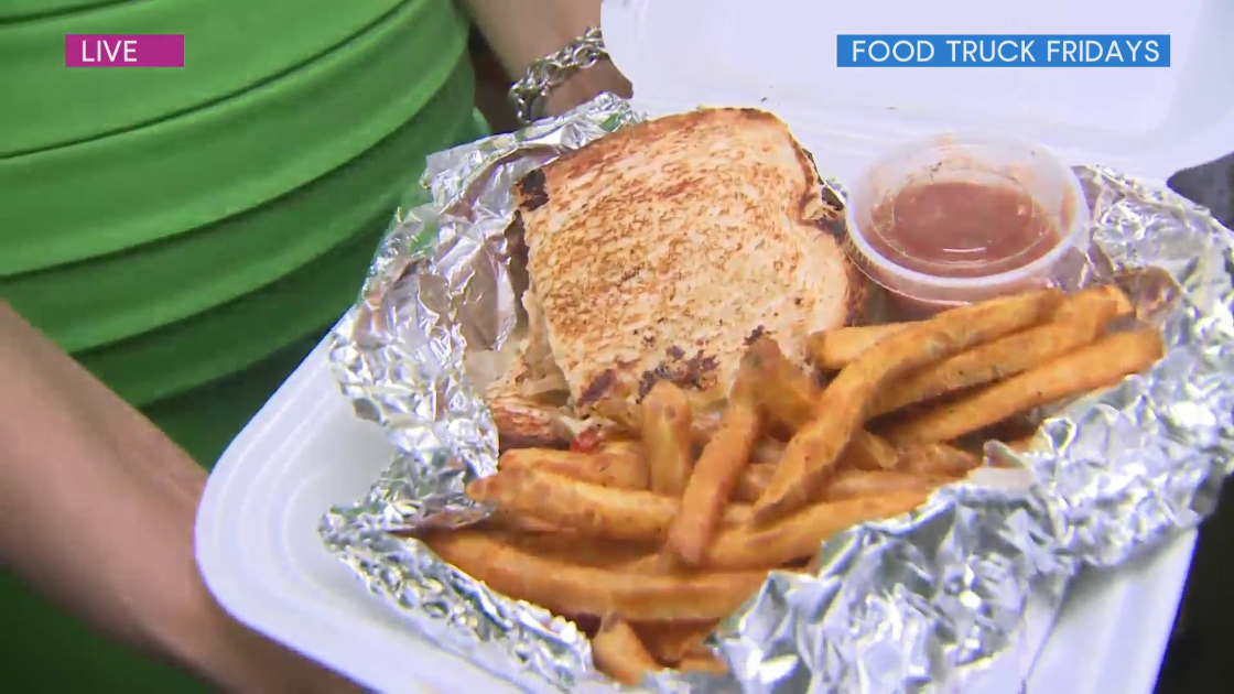 Lil' Miracles Food Truck serves up a turkey bacon dish