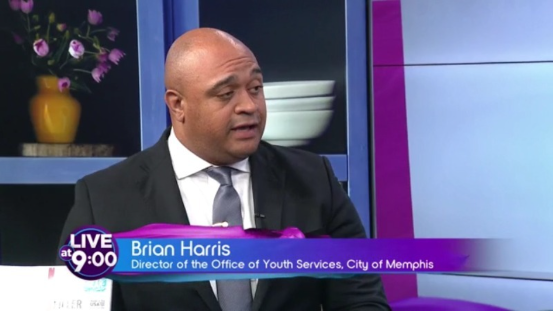 Brian Harris encourages back-to-school drive donations and throws shade for upcoming cook off