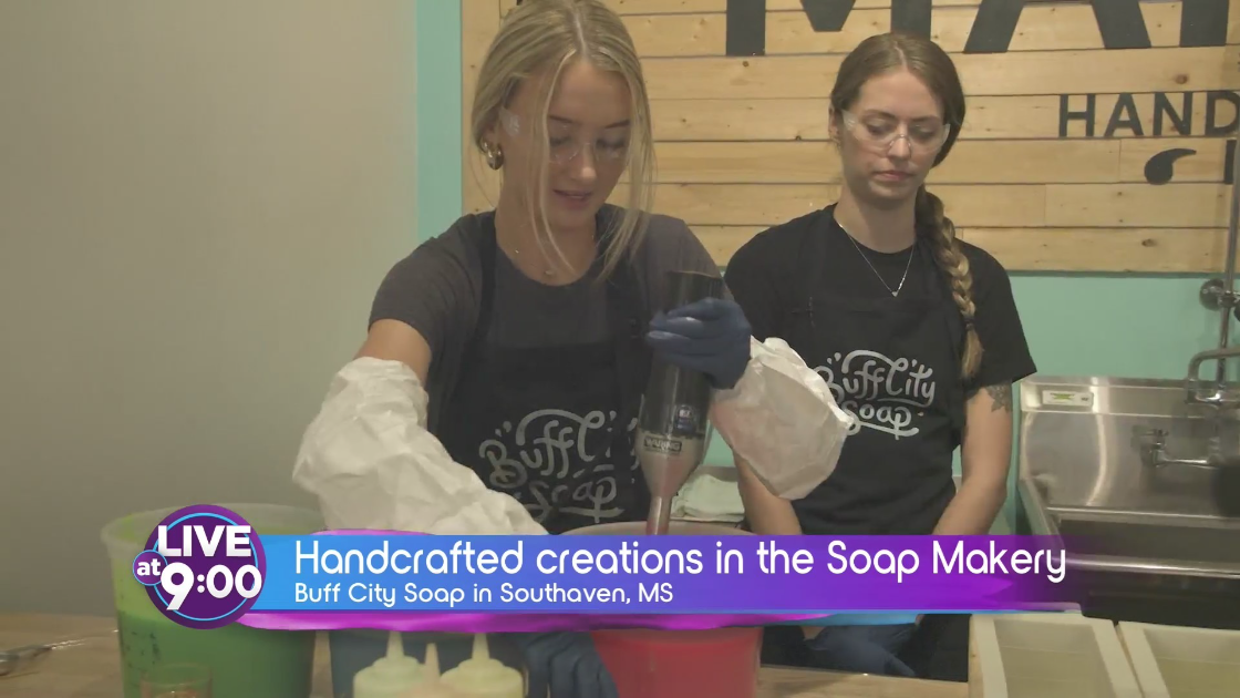 Inside the soap-making process at Buff City Soap Southaven