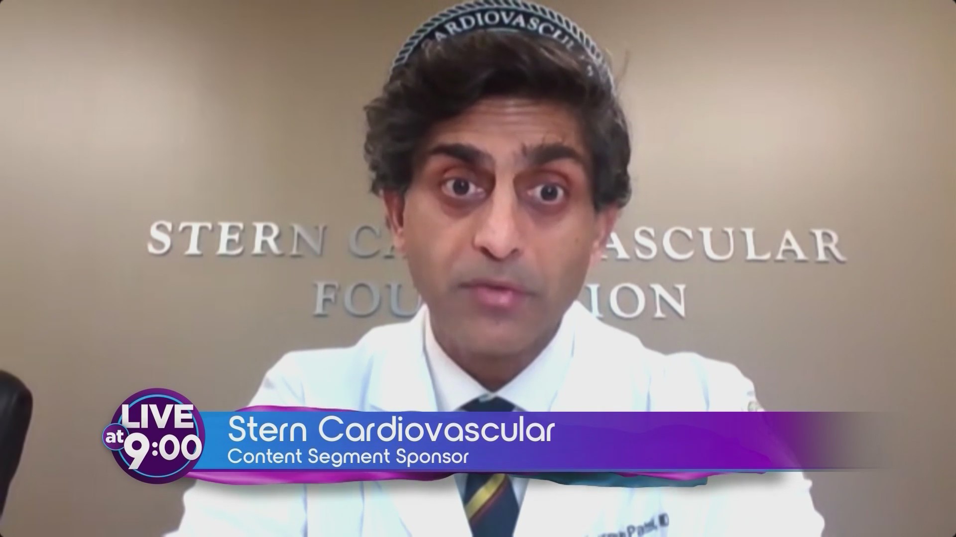 Stern Cardiovascular Tackles High Cholesterol on Live at 9
