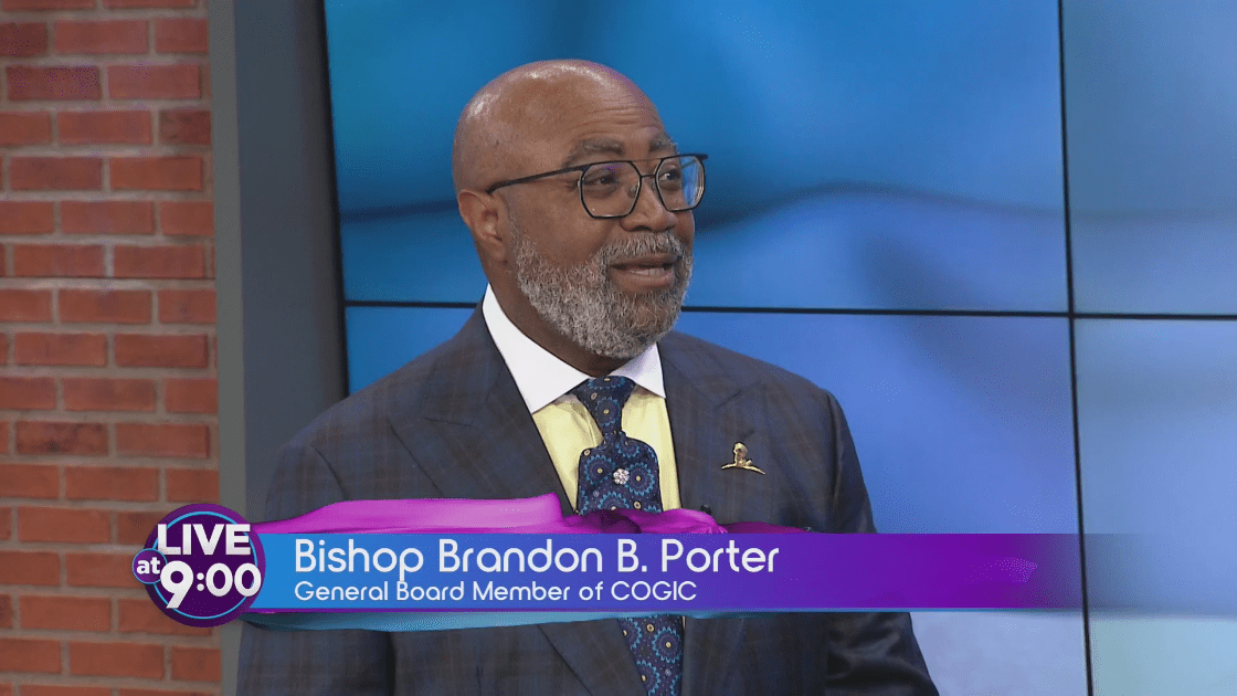 Bishop Porter’s Citywide Giveaway and cemetery love stories in this hour of Live at 9!