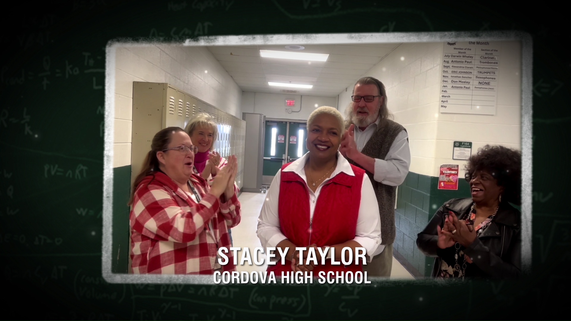 Stacey Taylor of Cordova High is this week’s Tennessee Lottery Educator of the Week!