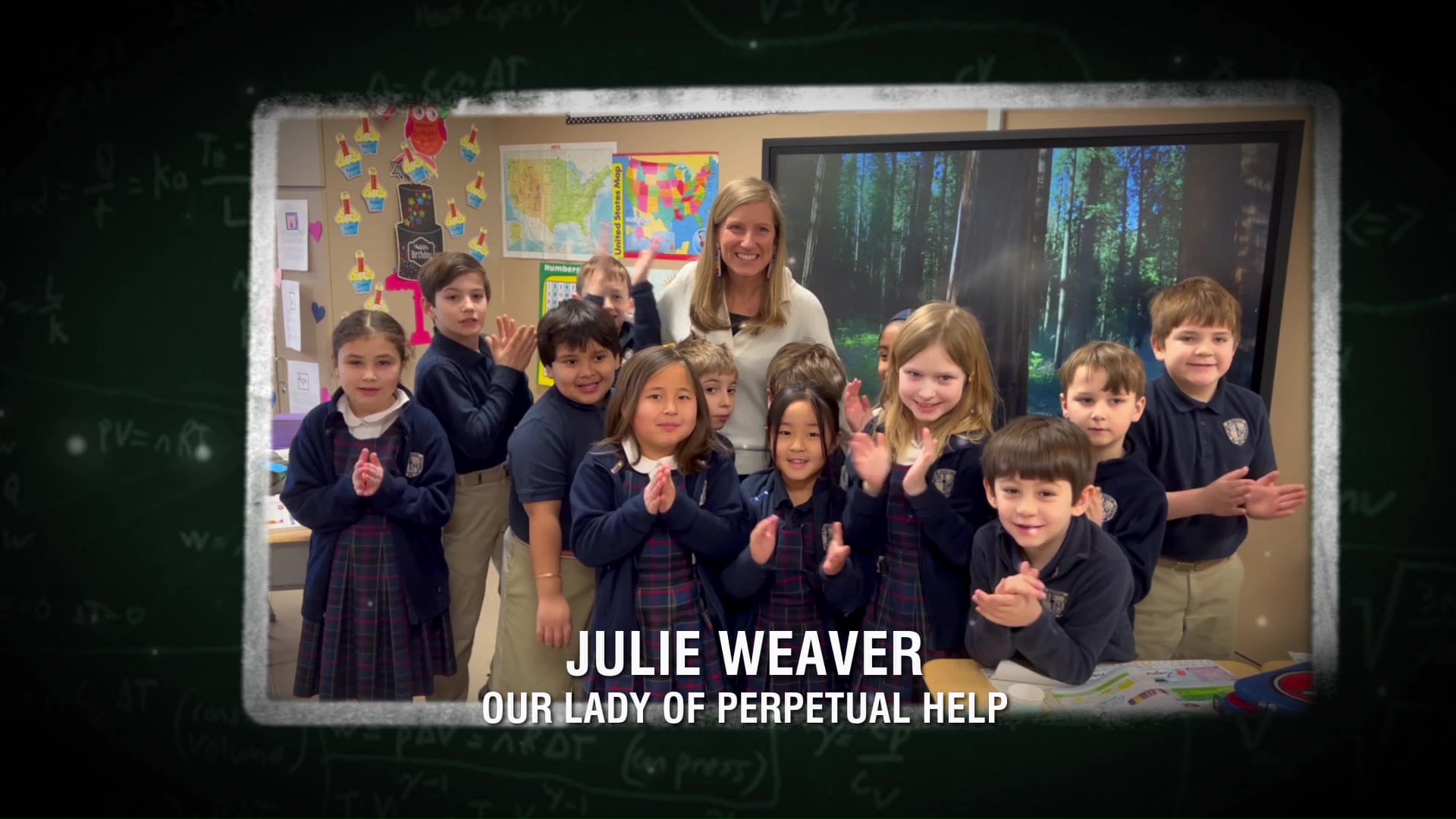 Julie Weaver of Our Lady of Perpetual Help is this week’s Tennessee Lottery Educator of the Week!