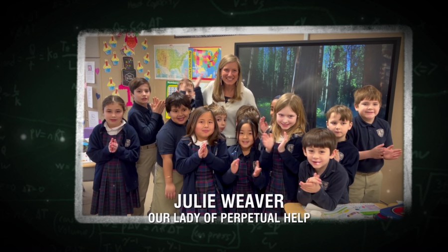 Julie Weaver of Our Lady of Perpetual Help is this week’s Tennessee Lottery Educator of the Week!