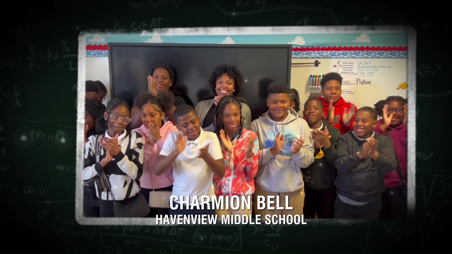 Charmion Bell of Havenview Middle School is this week’s Tennessee Lottery Educator of the Week!