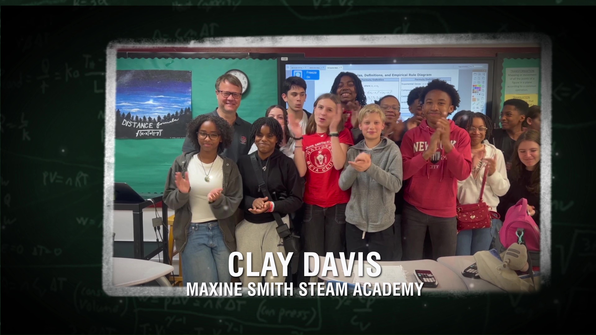 Clay Davis of Maxine Smith Steam Academy is this week’s Tennessee Lottery Educator of the Week!