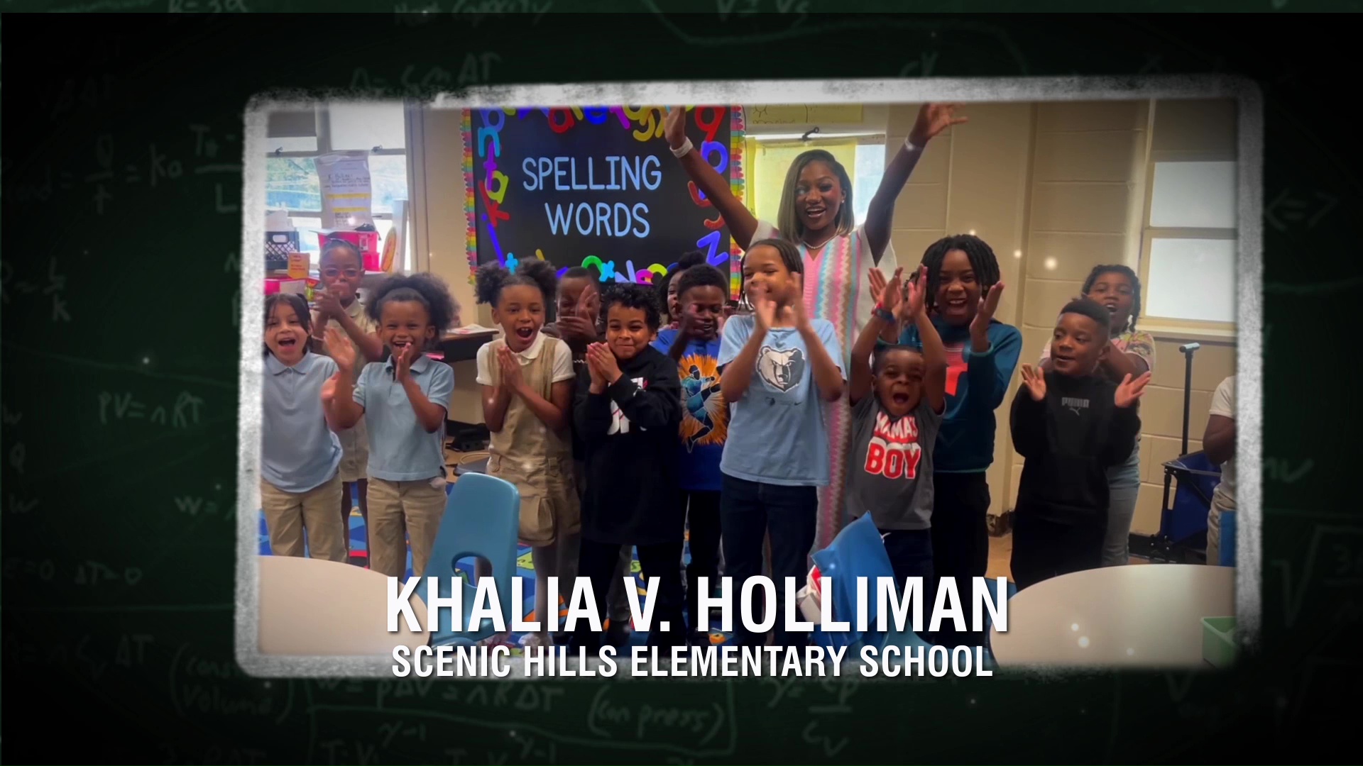 Khalia V. Holliman of Scenic Hills Elementary is this week’s Tennessee Lottery Educator of the Week!