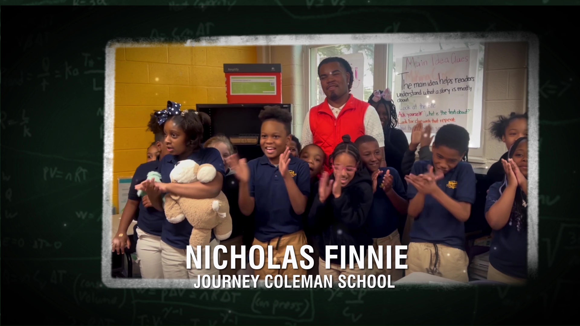 Nicholas Finnie of Journey Coleman School is this week’s Tennessee Lottery Educator of the Week!