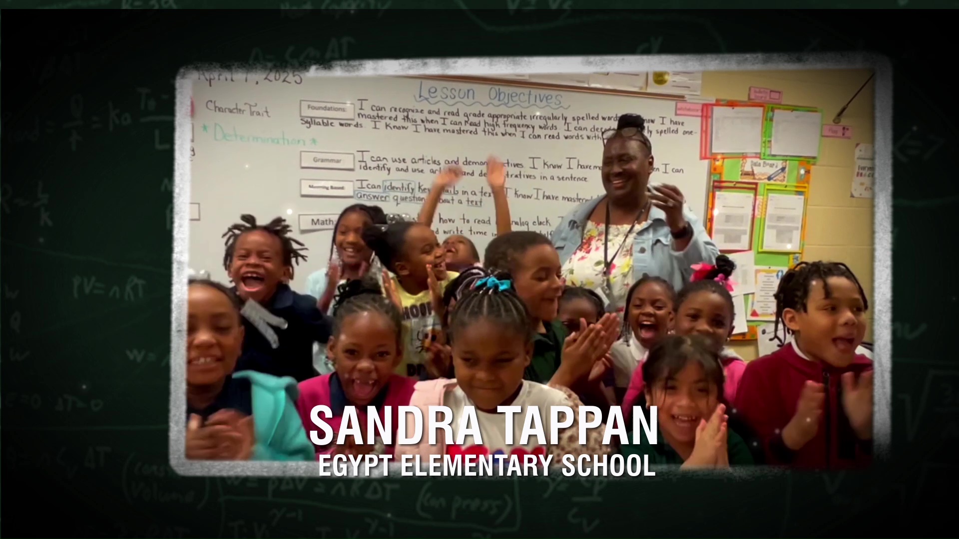 Sandra Denise Tappan of Egypt Elementary is this week’s Tennessee Lottery Educator of the Week!