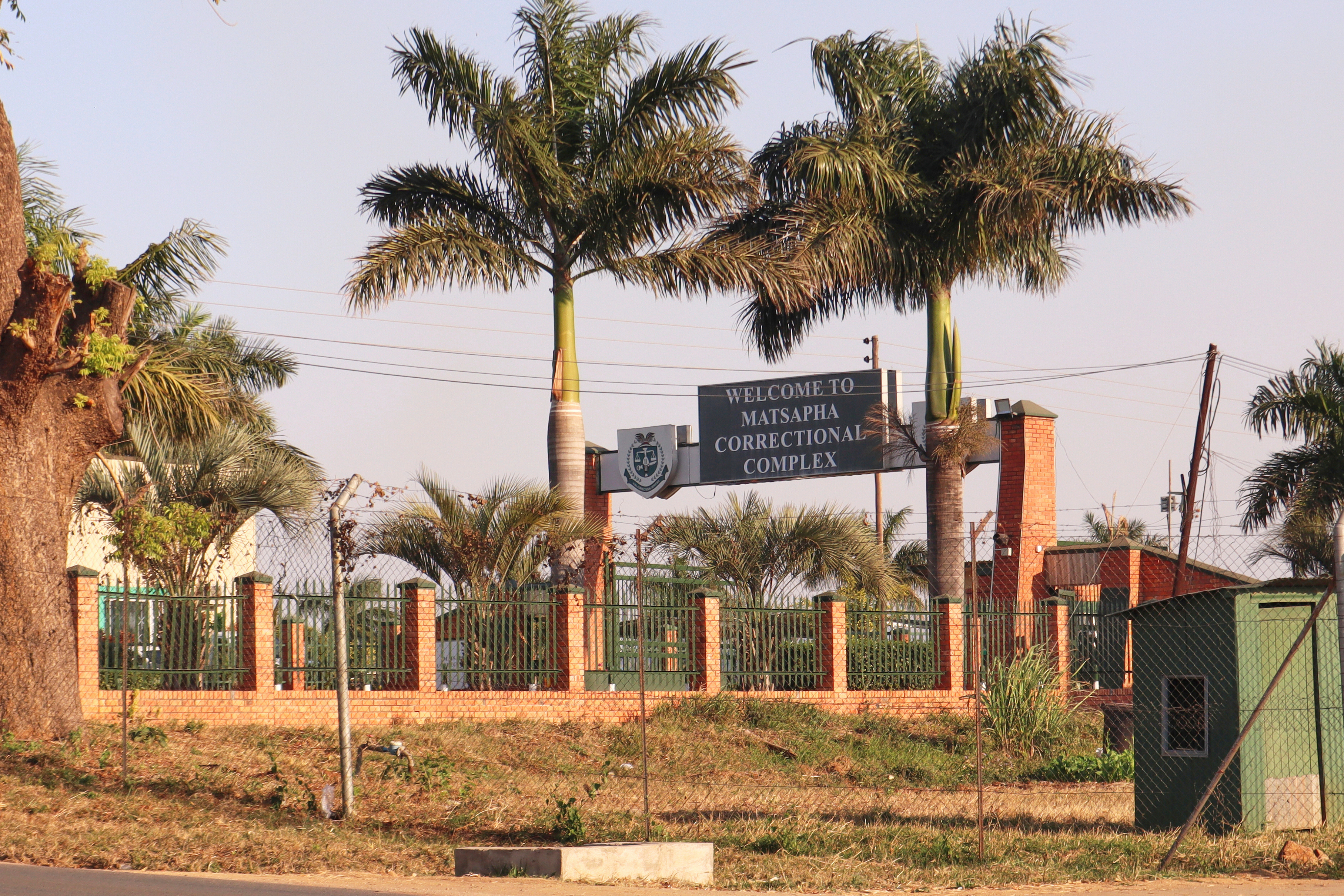 FILE - The Matsapha Correctional Complex is seen in Matsapha, near Mbabane, Eswatini, on Thursday, July 17, 2025. (AP Photo/File)