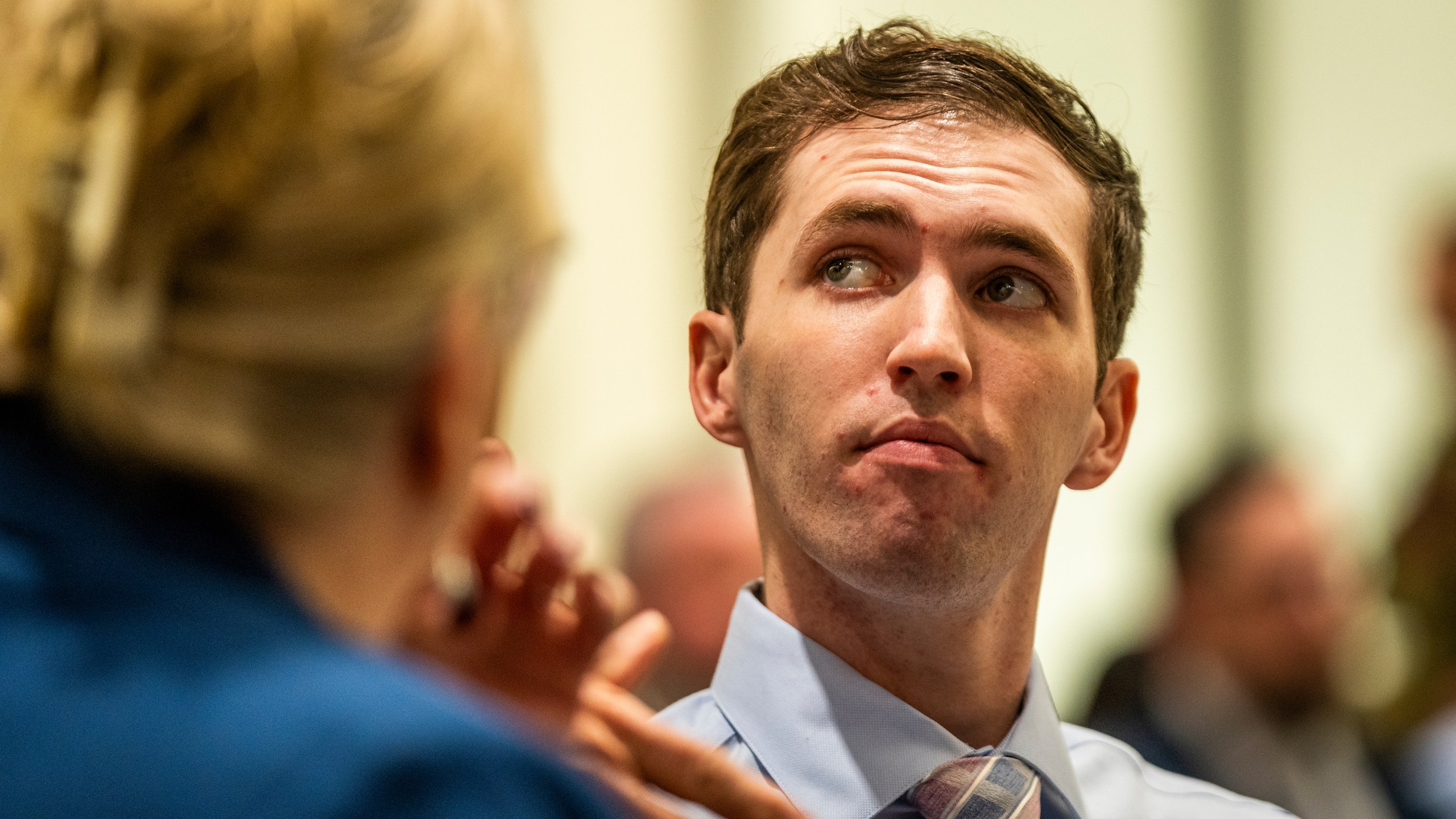 Tyler Robinson, who is accused of fatally shooting Charlie Kirk, appears during a hearing in Fourth District Court in Provo, Utah, Thursday, Dec. 11, 2025. (Rick Egan/The Salt Lake Tribune via AP, Pool)